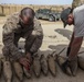 U.S. Marine Explosive Ordnance Techs prep for Controlled Det at Al Asad