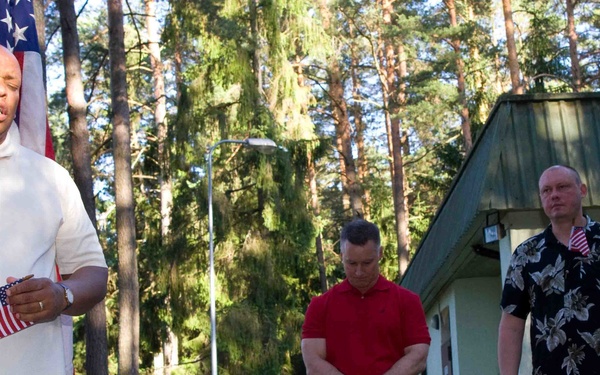 4th ID Mission Command Element celebrates Fourth of July in Lithuania