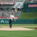 Dempsey throws first pitch