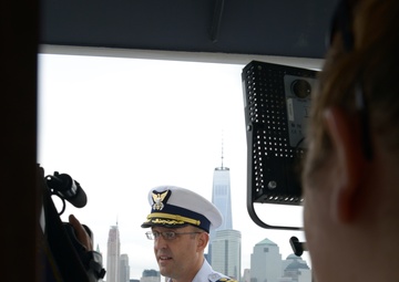 Coast Guard provides security during Lafayette Parade of Ships in NYC