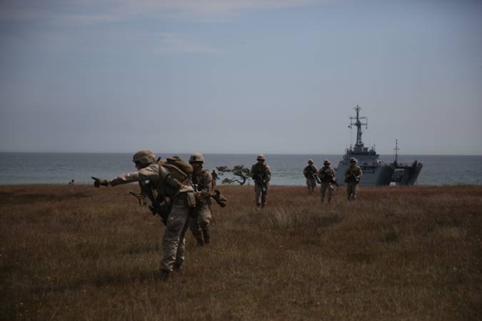 Marines tackle BALTOPS with Swedish Marines