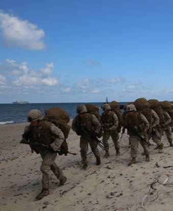 Marines tackle BALTOPS with Swedish Marines
