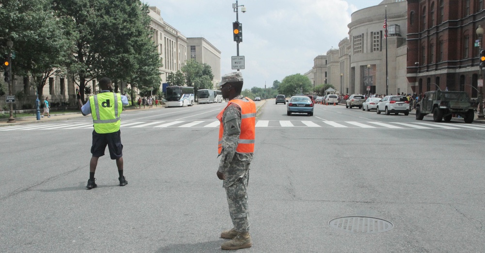 District of Columbia National Guard supports Fourth of July mission