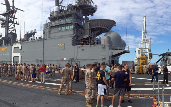 USS Bonhomme Ridchard operations