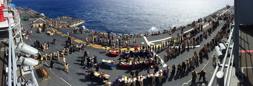 USS Bonhomme Ridchard operations