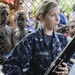 Pacific Fleet Band performs in Bougainville during Pacific Partnership