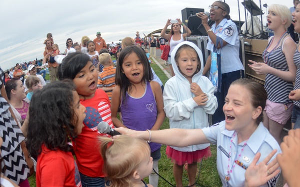 Singing with the Band