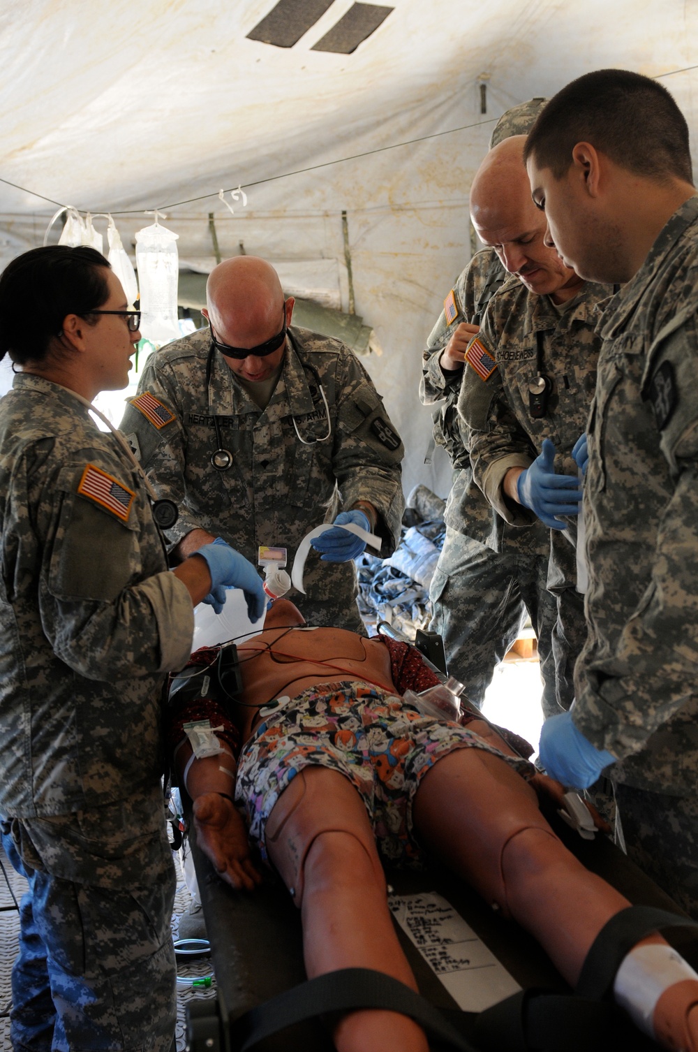 Fort McCoy: Casualty triage, evacuation training