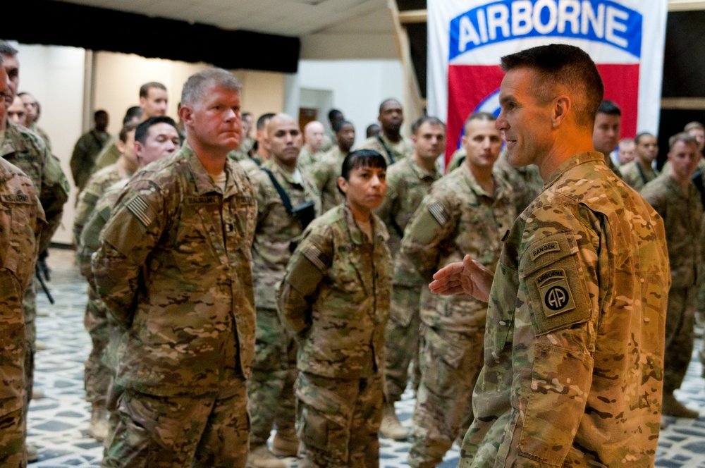 CJFLCC-I paratroopers earn combat patch