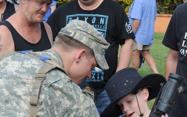 3BCT Soldiers partake in opening day activities