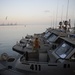 US Navy Sailors with the Coastal Riverine Squadron One patrol the waters of East Africa