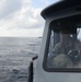 US Navy Sailors with the Coastal Riverine Squadron One patrol the waters of East Africa