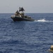 US Navy Sailors with the Coastal Riverine Squadron One patrol the waters of East Africa