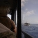 US Navy Sailors with the Coastal Riverine Squadron One patrol the waters of East Africa