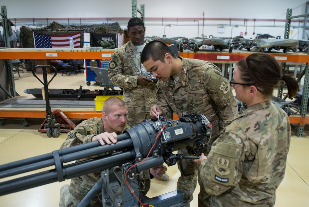Armament Airmen keep the Falcons fighting