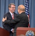 SECDEF honor cordon for MOD of France