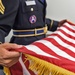 Army Reserve soldiers present the colors during Chicago Cubs game