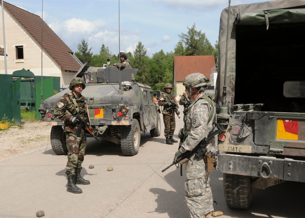 NCNG and Moldovan Ground Forces train in Germany