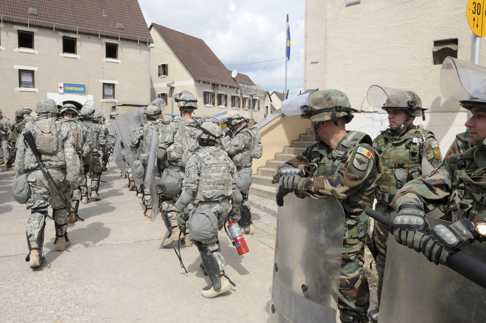 NCNG and Moldovan Ground Forces train in Germany
