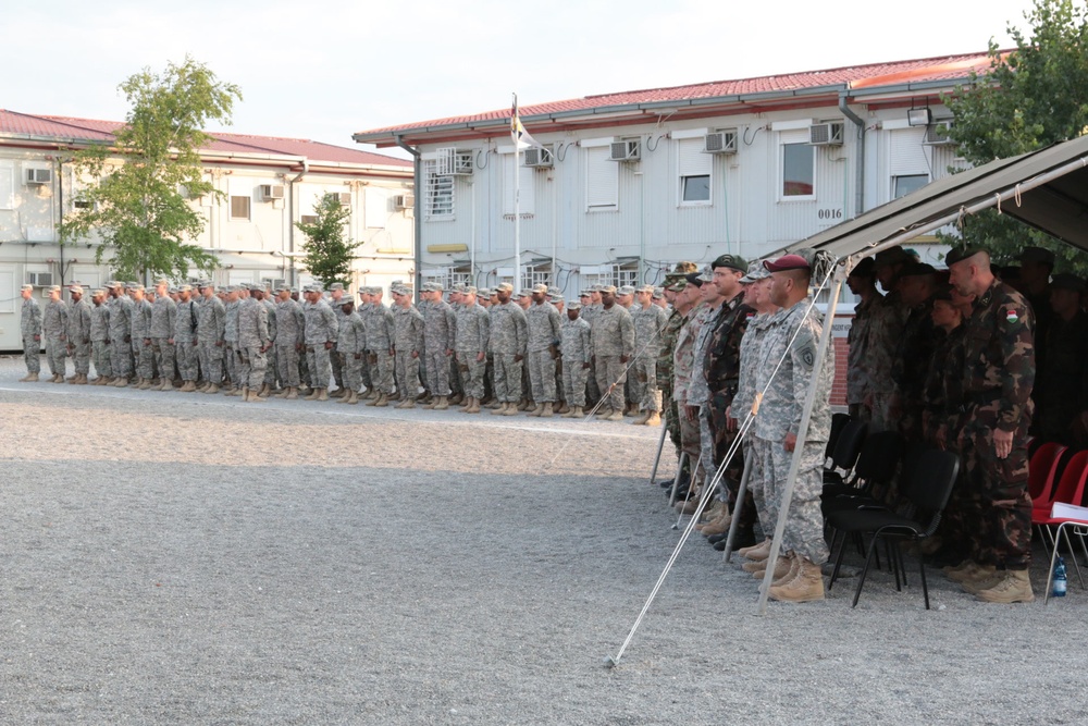 1-252 Armor Regiment assumes command in Kosovo