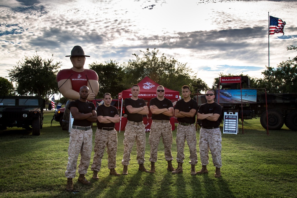 Arizona Marines celebrate Independence Day with Phoenix