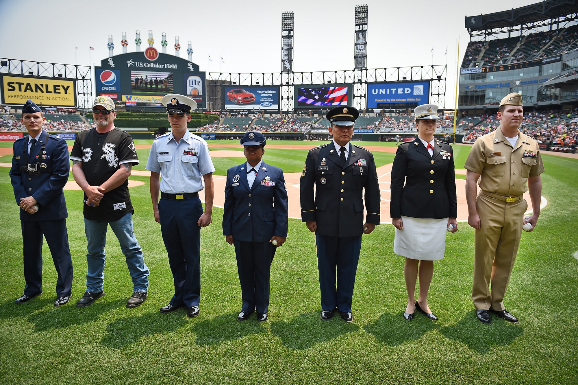 DVIDS - Images - Chicago White Sox honors two local servicemembers