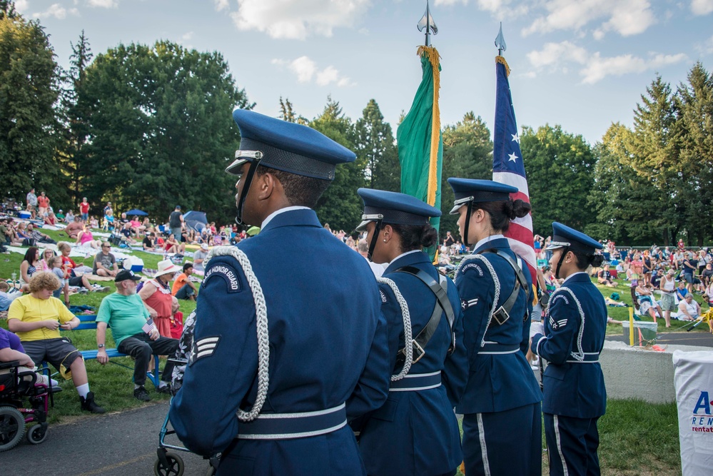 Airmen engage in local July 4th celebration