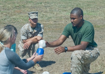 Families of 1/3 tackle Jayne Wayne Day