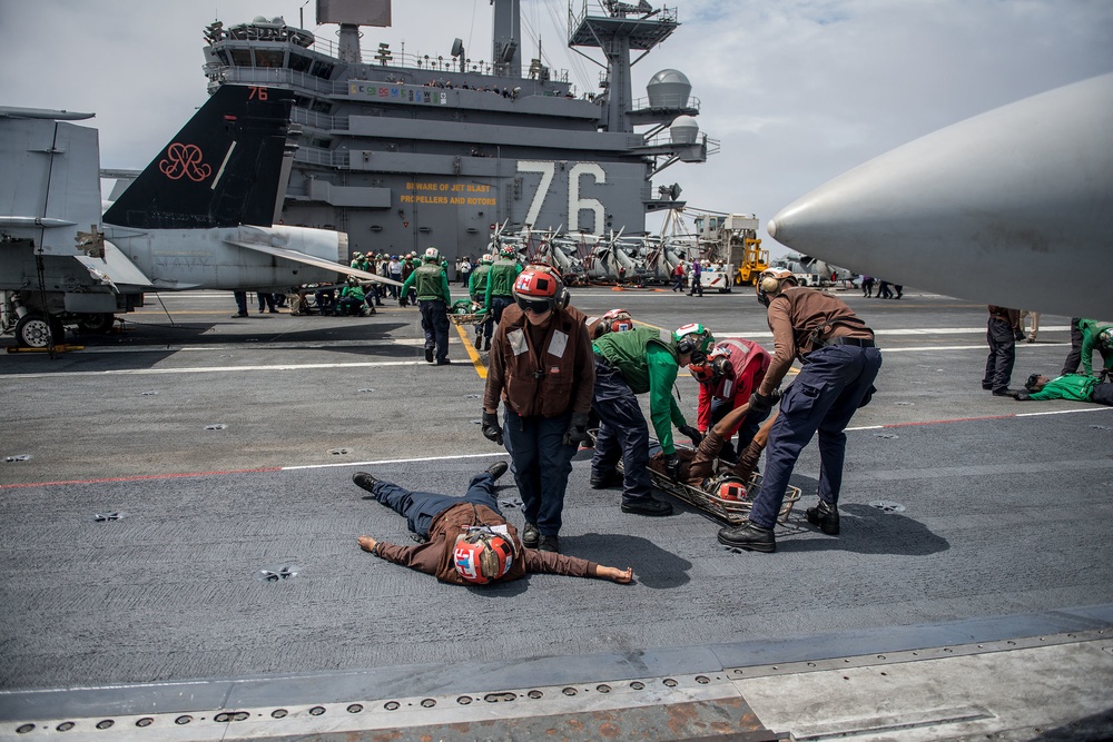 USS Ronald Reagan operations