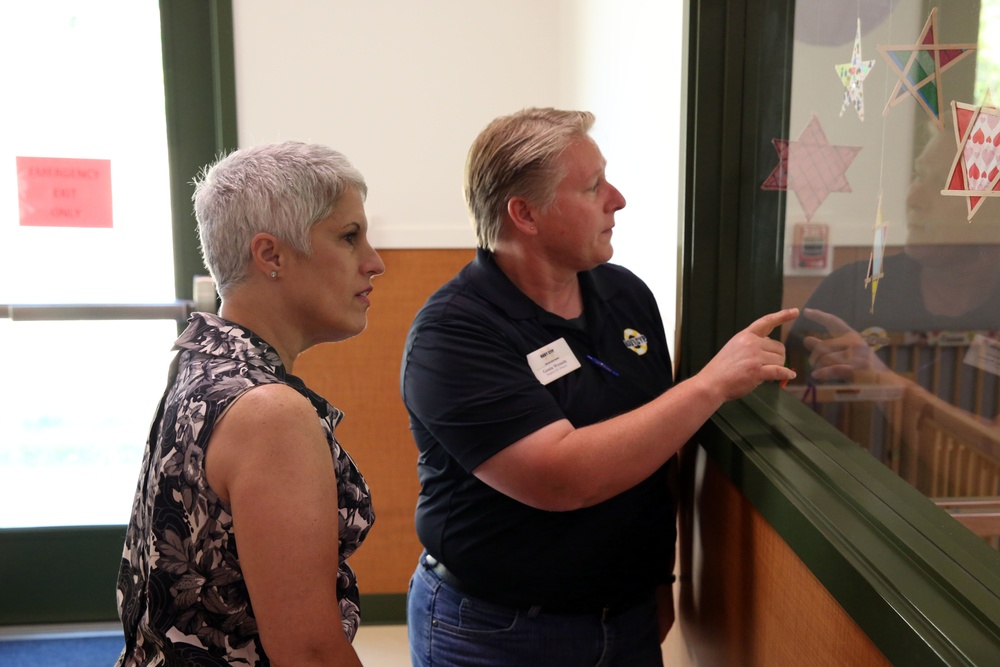 Tour of children's center