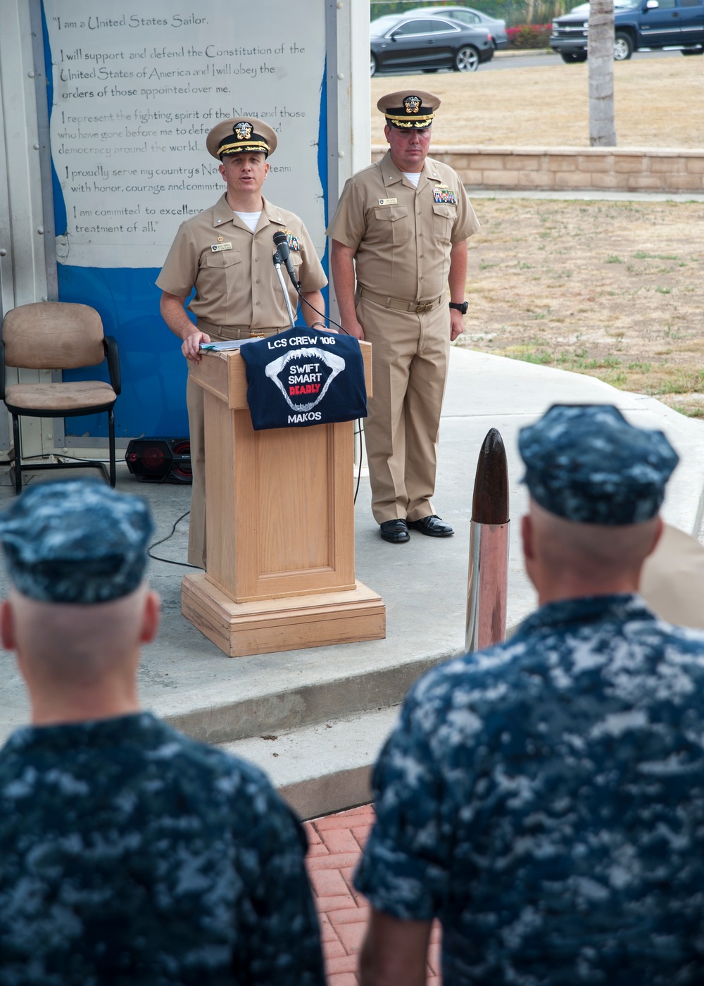 Change of command ceremony