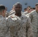 U.S. Marines get promoted aboard Anchorage