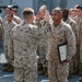 U.S. Marines get promoted aboard Anchorage