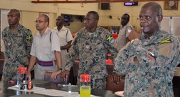 Soldiers hit the right note during partnership visit