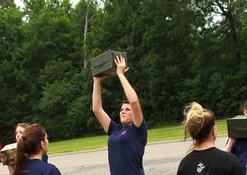 Future female Marines tackle Marine Corps lifestyle