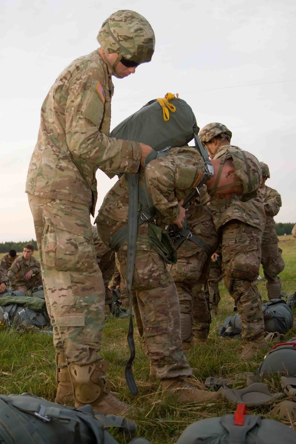 Jumping from a perfectly good helicopter: Multinational foreign Jump Wings event