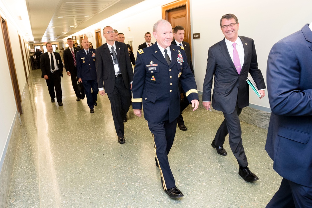 SECDEF, CJCS testify before SASC on ISIL