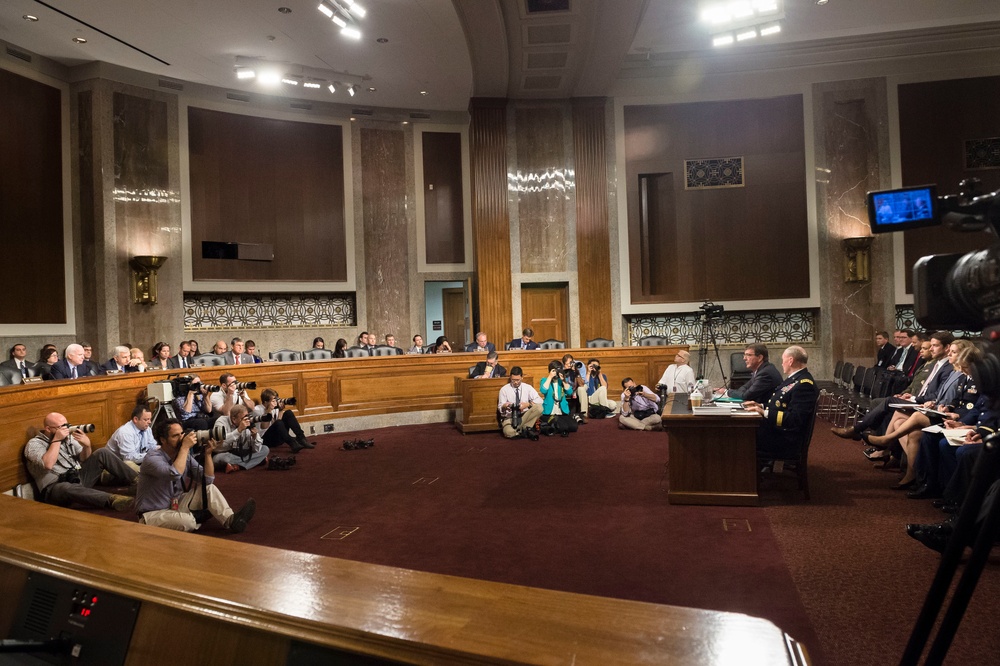 SECDEF, CJCS testify before SASC on ISIL