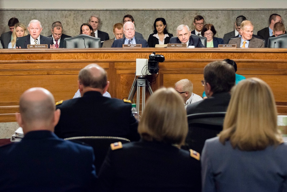 SECDEF, CJCS testify before SASC on ISIL