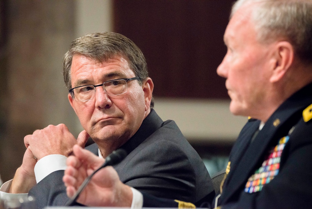 SECDEF, CJCS testify before SASC on ISIL