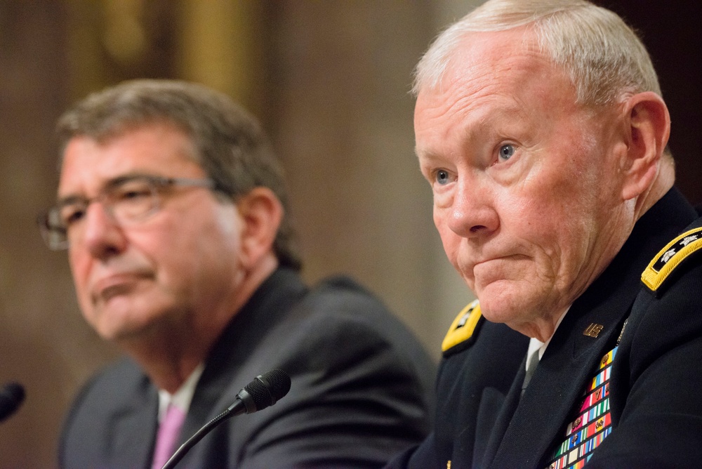 SECDEF, CJCS testify before SASC on ISIL