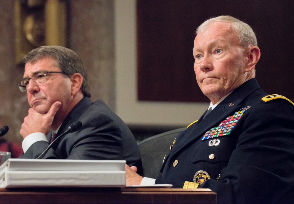 SECDEF, CJCS testify before SASC on ISIL