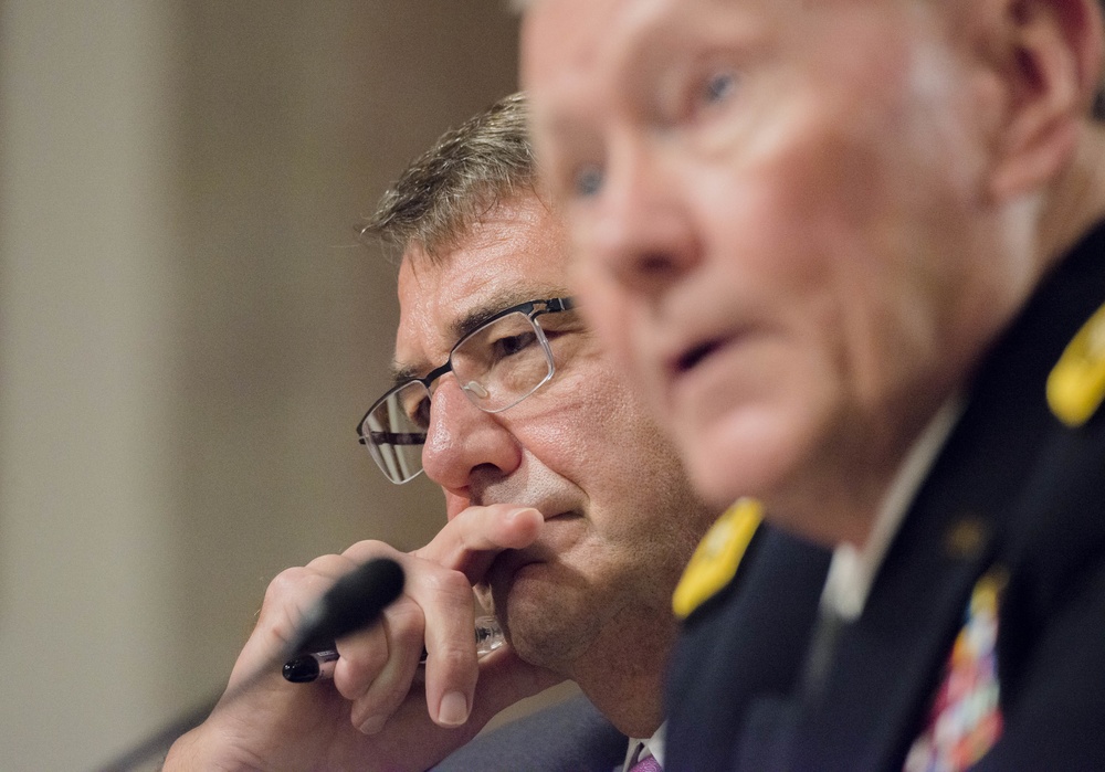 SECDEF, CJCS testify before SASC on ISIL