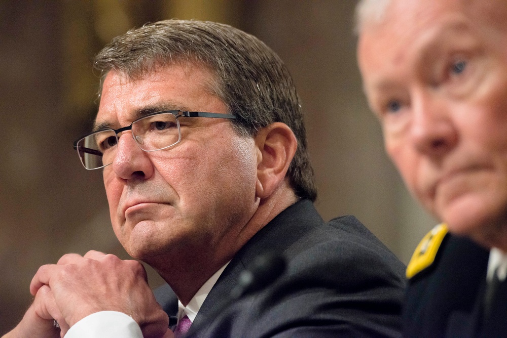 SECDEF, CJCS testify before SASC on ISIL