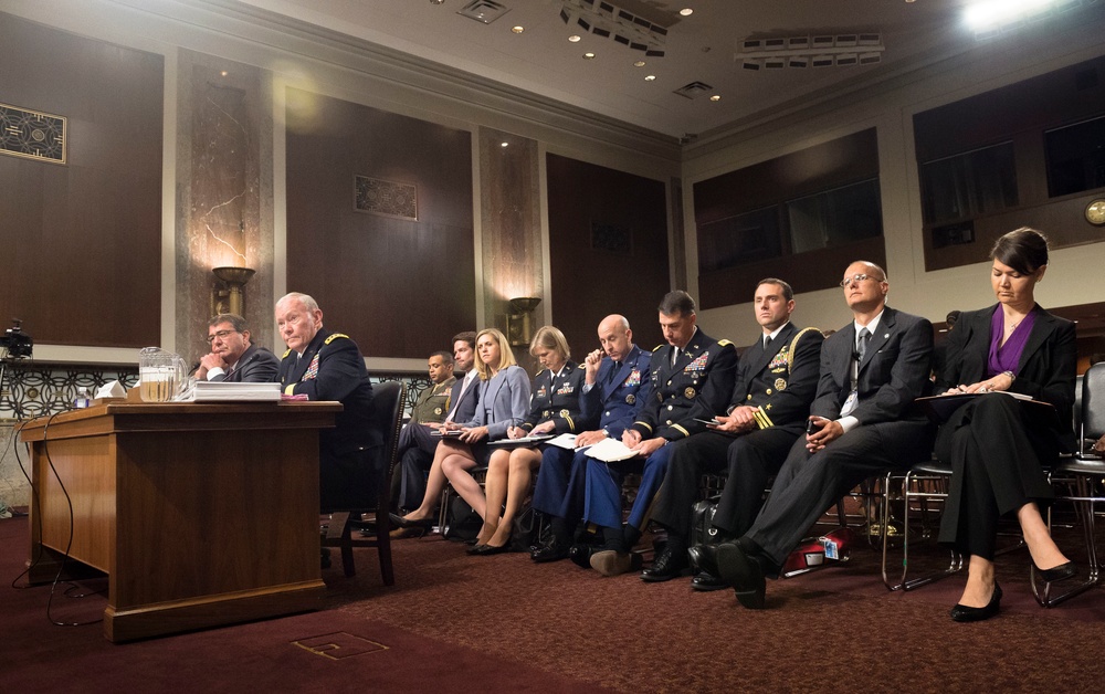 SECDEF, CJCS testify before SASC on ISIL