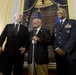 McCain and Spencer present Presidential Unit Citation Award