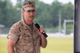 Marine Raider Support Group changes commanders