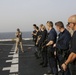 U.S. Marines guide Sailors during VBSS training