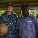 Pacific Fleet Band performs at ceremony in Arawa, Papa New Guinea