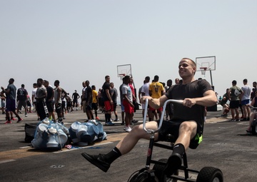 U.S. Marines, Sailors enjoy a 4th of July Steel Beach